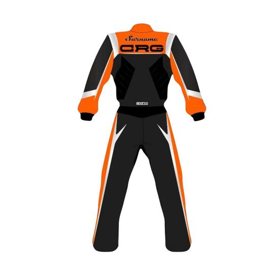 CRG Prime-K Kart Race Motorsport Suit Back View