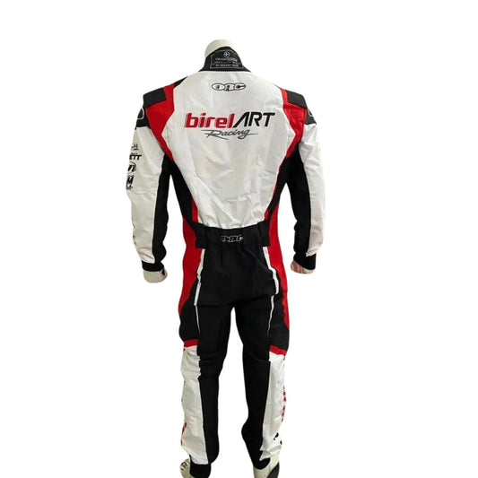 Birel Art Go-Kart Race Motorsport Suit Back View