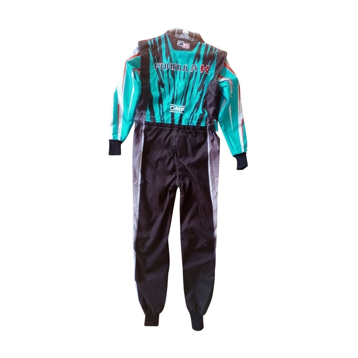 FK Go-Kart Race Karting Costume Back View