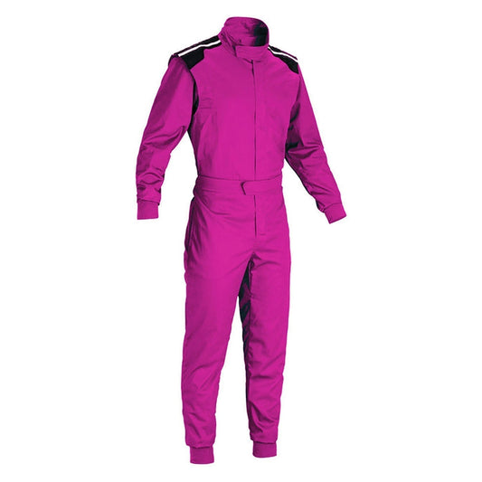 Go-Kart Race - Pink Track Suit Front View