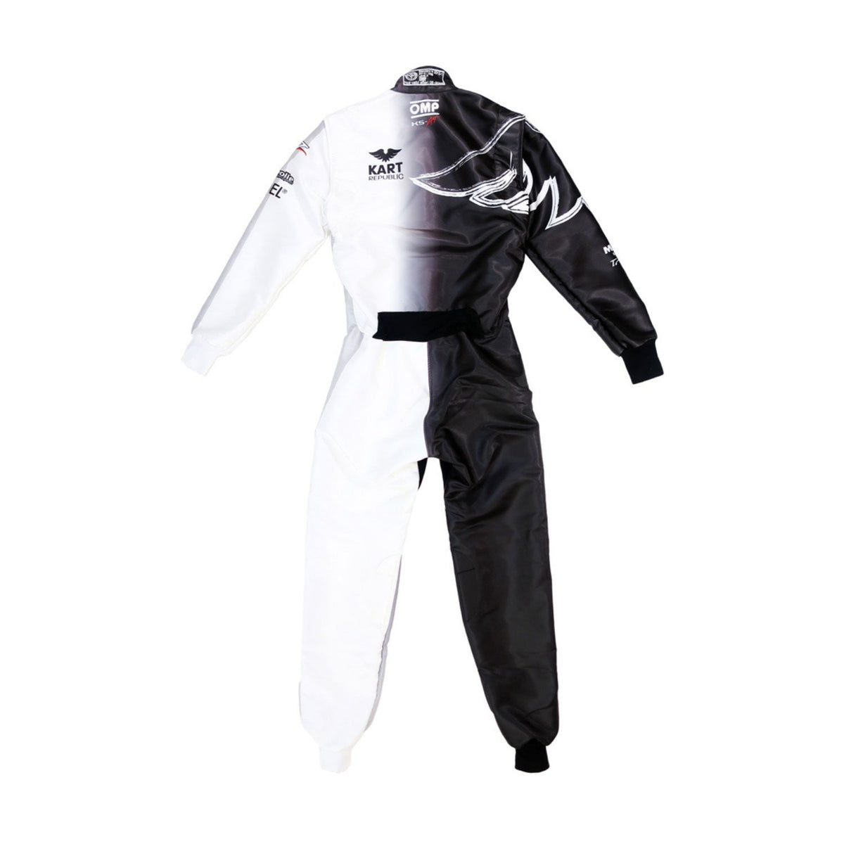 Kart Republic Go-Kart Race Track Suit Back View