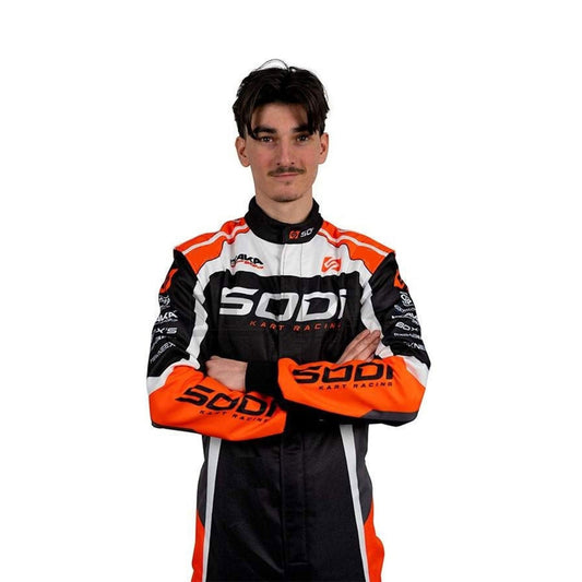 Sodi OMP Go-Kart Race Motorsport Suit Close View