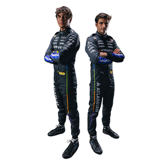 Alexander Albon & Carloz Sainz F1 Race Williams Las Vegas GP Grand Prix Suit Right View