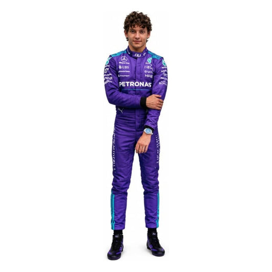 Andrea Kimi Antonelli F1 Race Mercedes Miami GP Motorsport Suit Front View