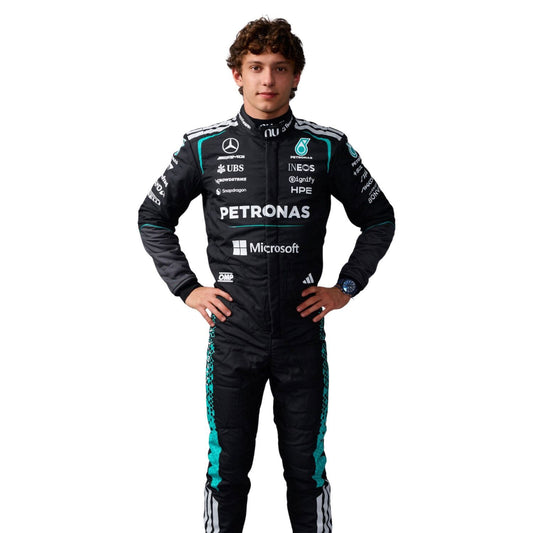 Andrea Kimi Antonelli F1 Race Replica Mercedes Driver Suit Close View