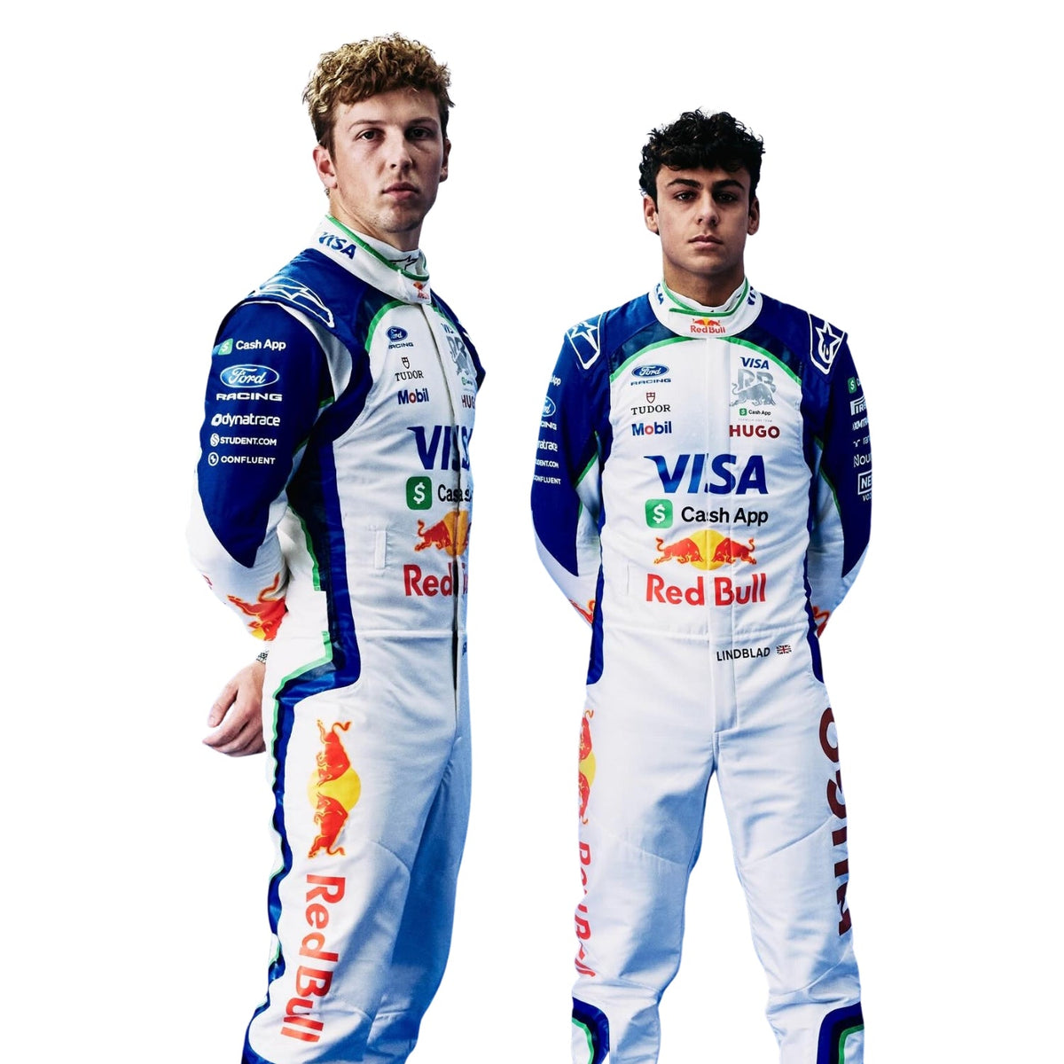 Arvid Lindblad F1 Race Replica VCARB Grand Prix Suit Close View