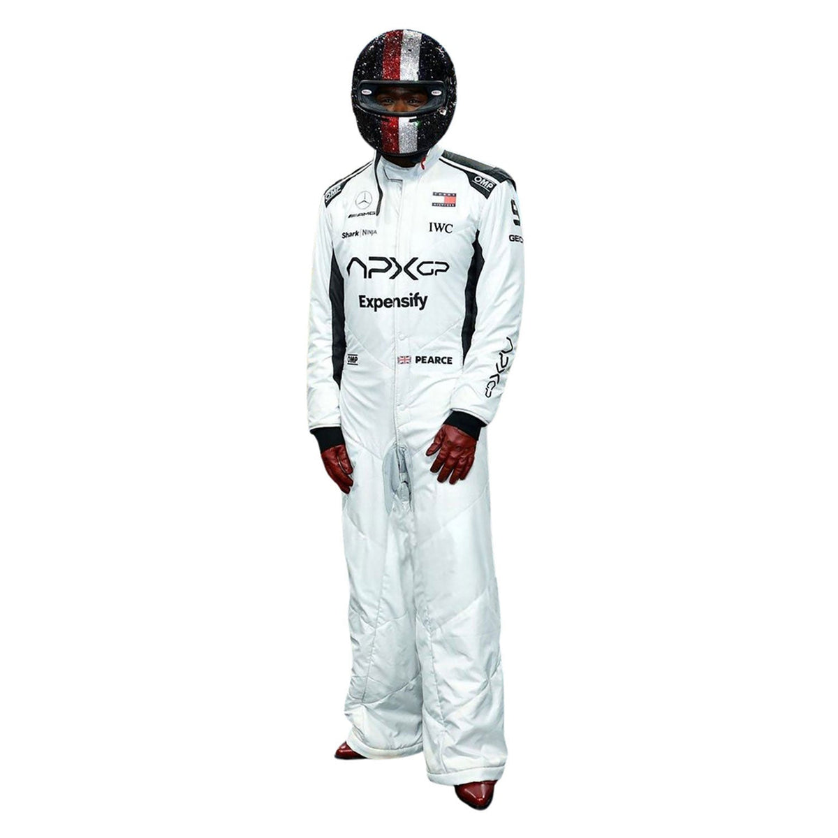 Joshua Pearce (Damson Idris) F1 The Movie Racing APXGP Motorsport Suit Front View
