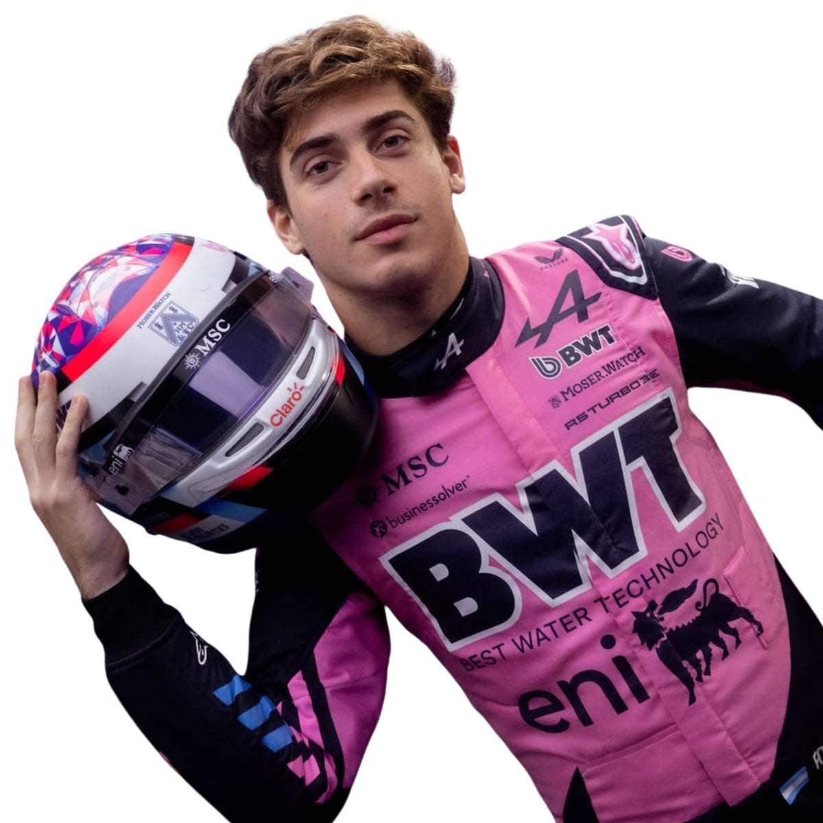 Franco Colapinto F1 Race Replica Alpine Grand Prix Suit Close View