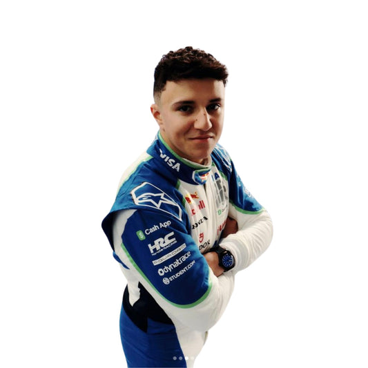 Isack Hadjar F1 Race Replica VCARB Driver Suit Close View