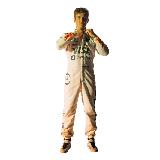Liam Lawson F1 Race VCARB Las Vegas Motorsport Suit Front View