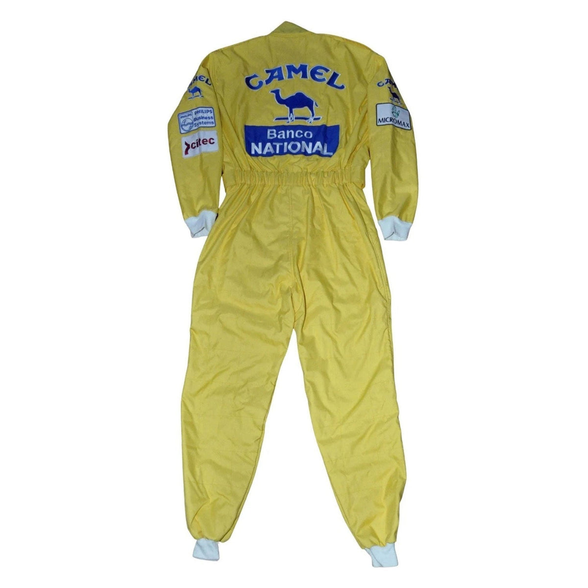 Ayrton Senna F1 Race Lotus Driver Suit Back View