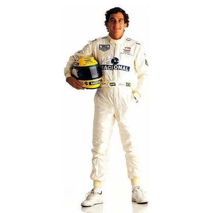 Ayrton Senna F1 Race Replica McLaren Paris Bercy Grand Prix Suit Front View