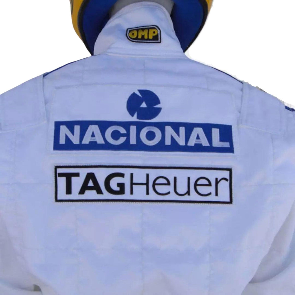 Ayrton Senna F1 Race Replica McLaren Paris Bercy Grand Prix Suit Close View