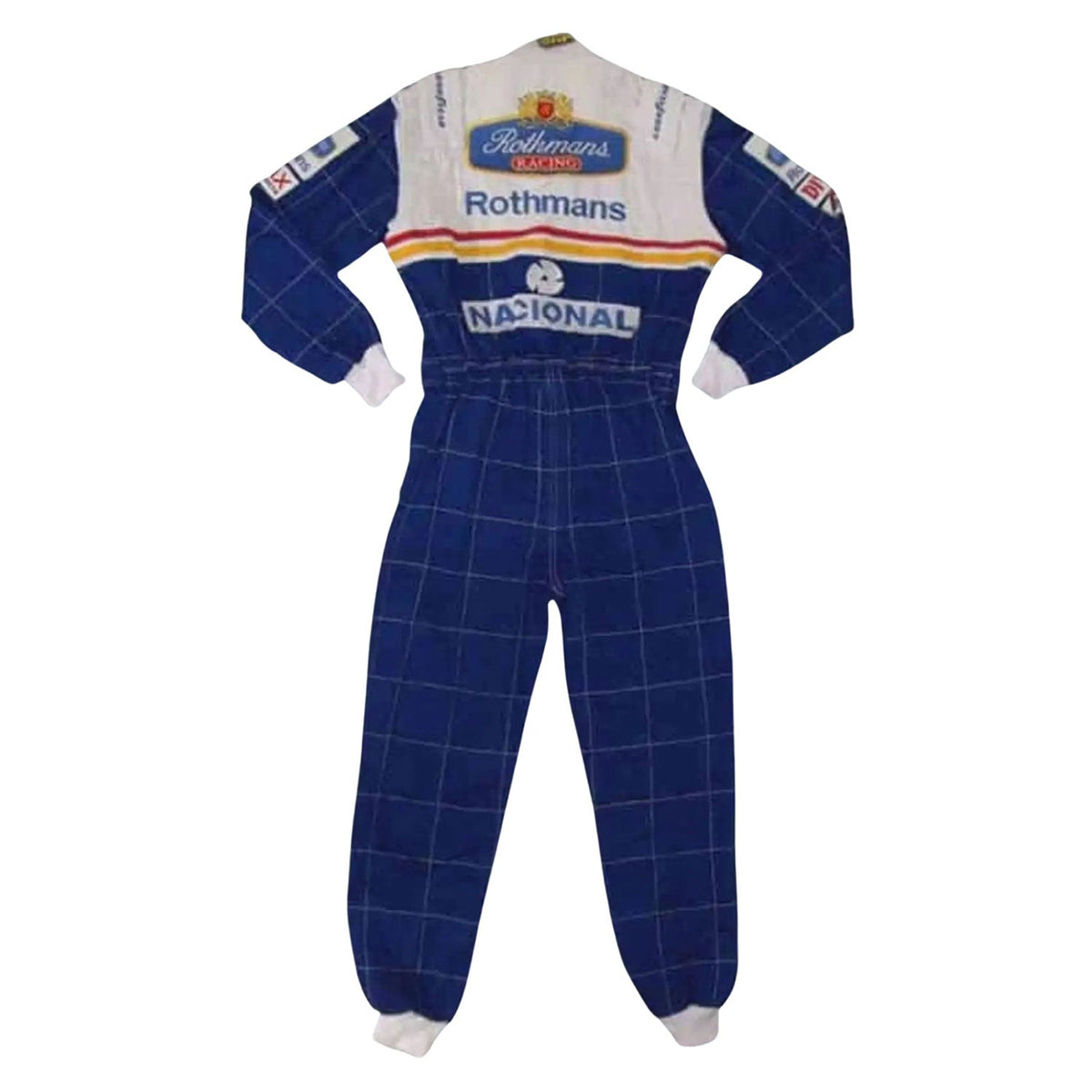 Ayrton Senna F1 Race Williams Motorsport Suit Back View