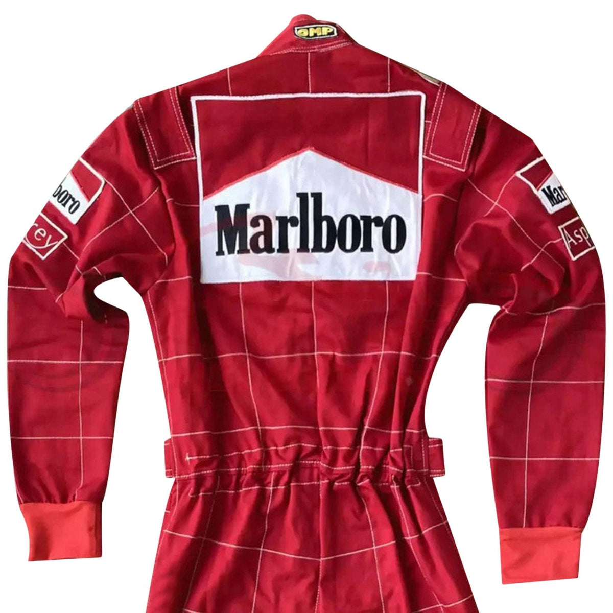 Michael Schumacher F1 Race Replica Ferrari Motorsport Suit Close-up View
