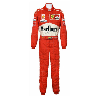Michael Schumacher F1 Race Replica Ferrari Motorsport Suit Front View