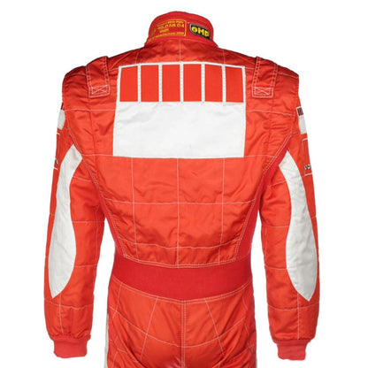 Michael Schumacher F1 Race Replica Ferrari Grand Prix Suit  Close Up View