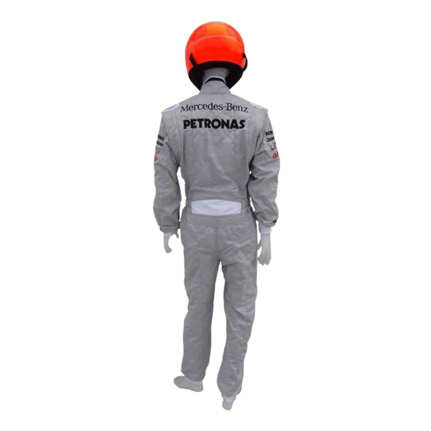 Michael Schumacher F1 Race Replica Mercedes Motorsport Suit Close-Up View
