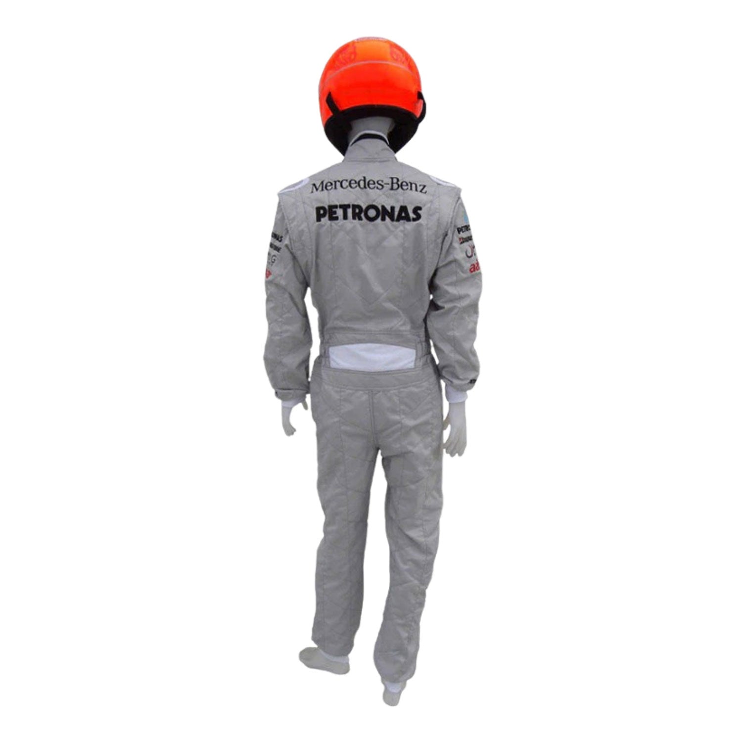 Michael Schumacher F1 Race Replica Mercedes Motorsport Suit Close-Up View