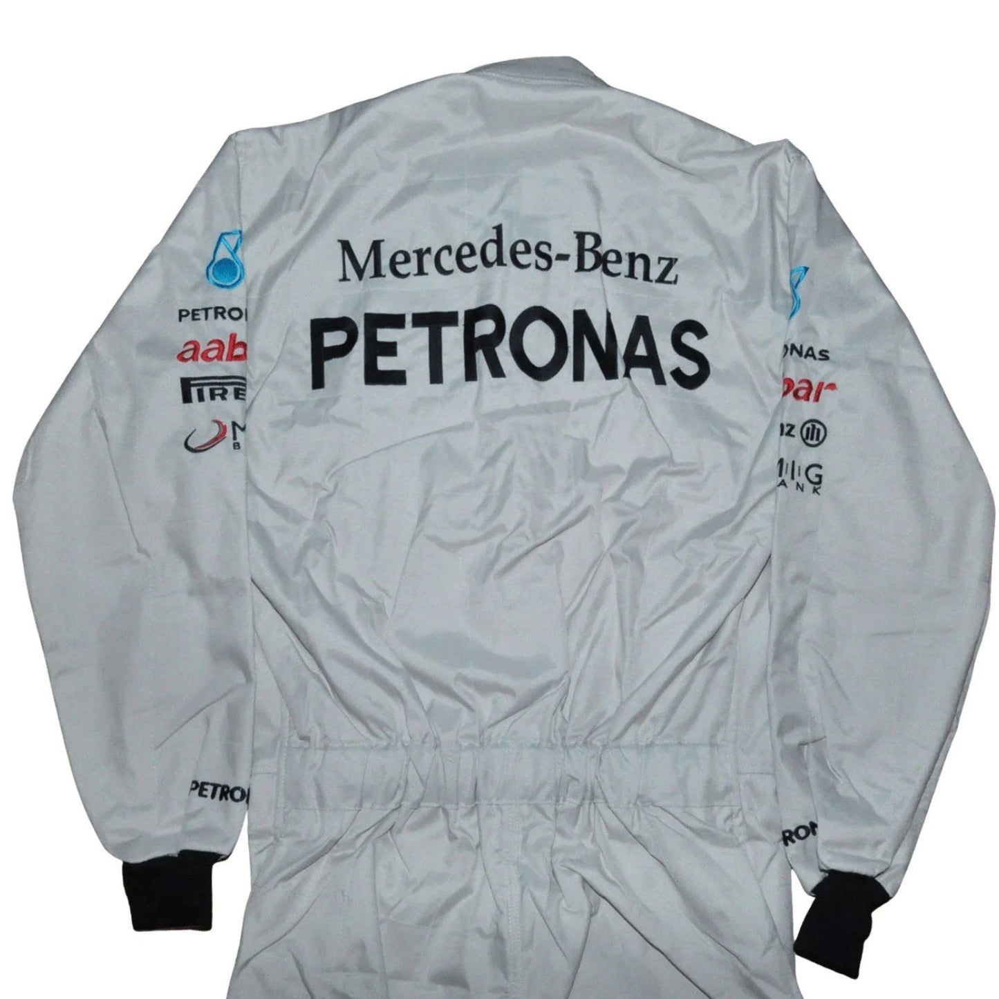 Michael Schumacher F1 Race Replica Mercedes Driver Suit Full View