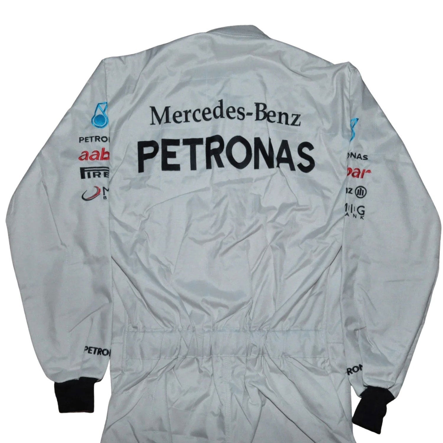 Michael Schumacher F1 Race Replica Mercedes Driver Suit Full View