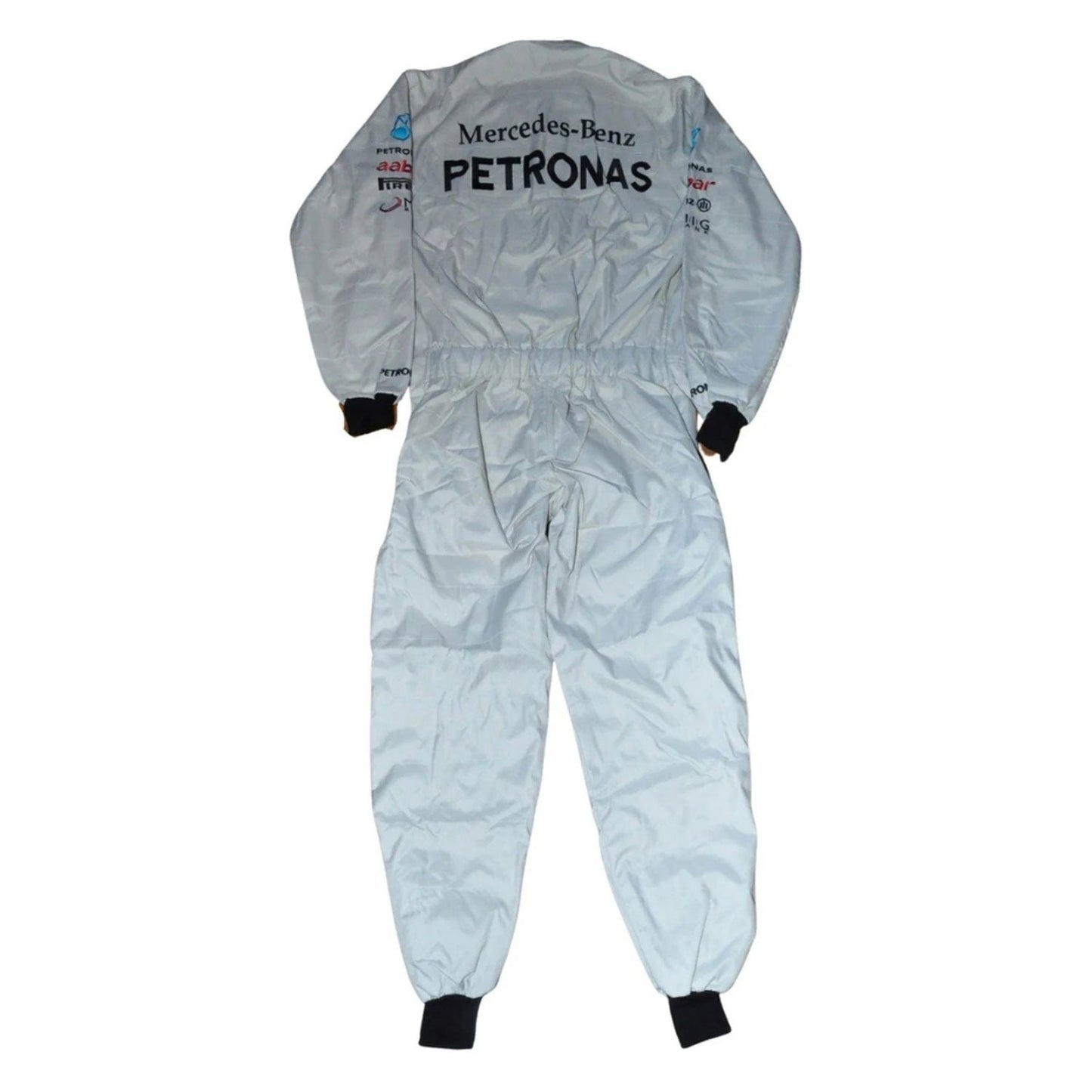 Michael Schumacher F1 Race Replica Mercedes Grand Prix Suit Action Shot