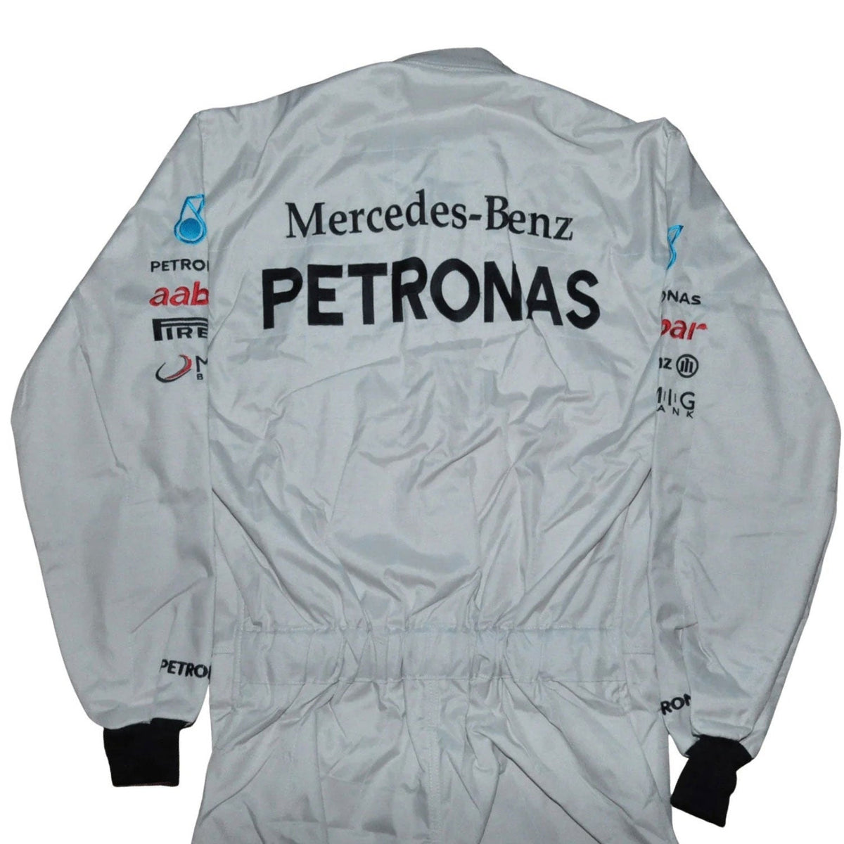Michael Schumacher F1 Race Replica Mercedes Driver Suit Back View