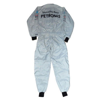 Michael Schumacher F1 Race Replica Mercedes Grand Prix Suit Back View