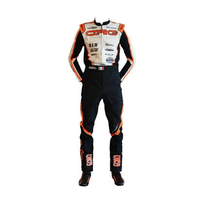 CRG – Fedcrow Go Kart Race Motorsport Suit Front View