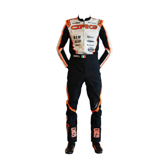 CRG – Fedcrow Go Kart Race Motorsport Suit Front View