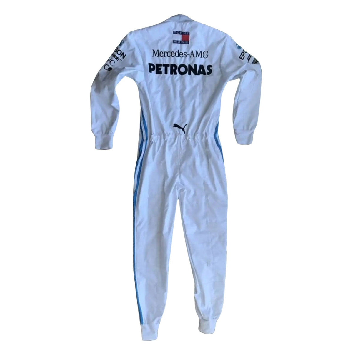 Lewis Hamilton F1 Race Replica Mercedes Grand Prix Suit Back View