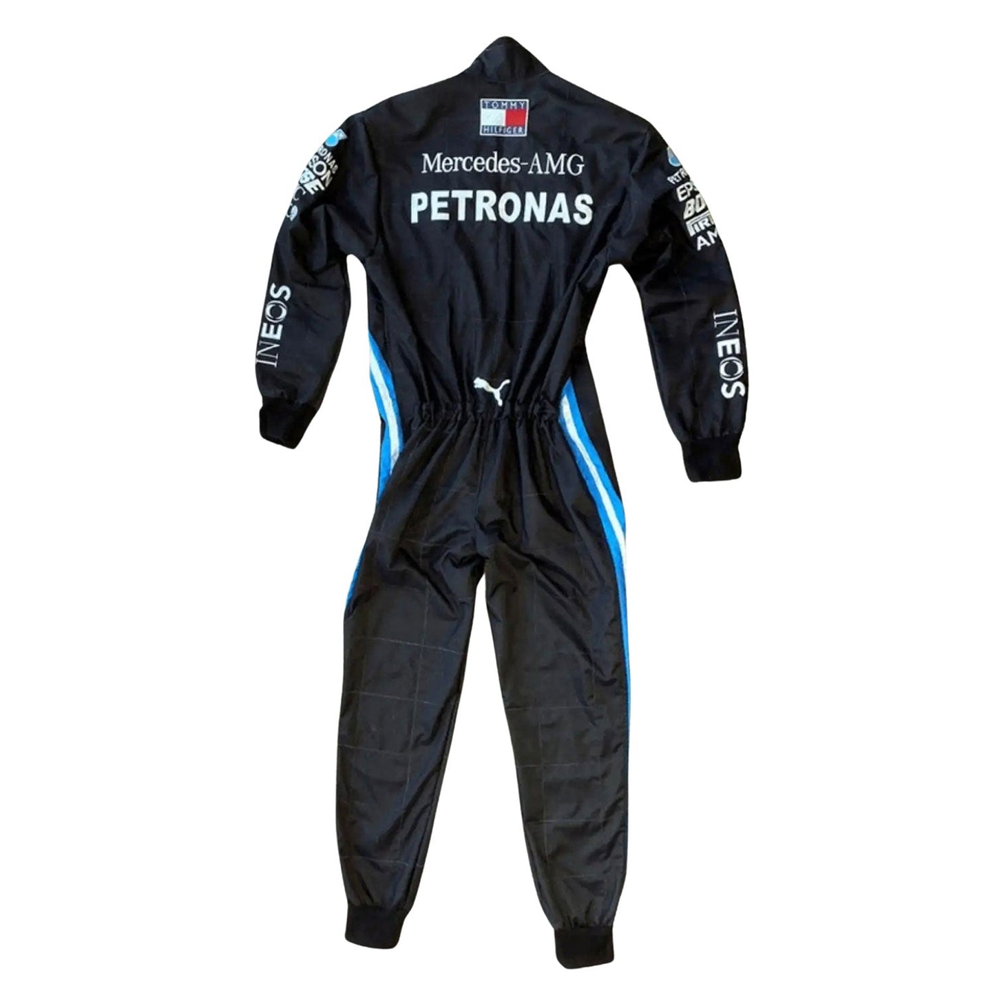 Lewis Hamilton F1 Race Mercedes Grand Prix Suit Detail View