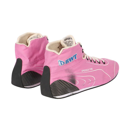 Lance Stroll printed race attire footwear, showing the heel detail and soft lining. Everyday racing attire for fans who never switch off.