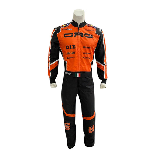 CRG Go-Kart Race Motorsport Suit Front View