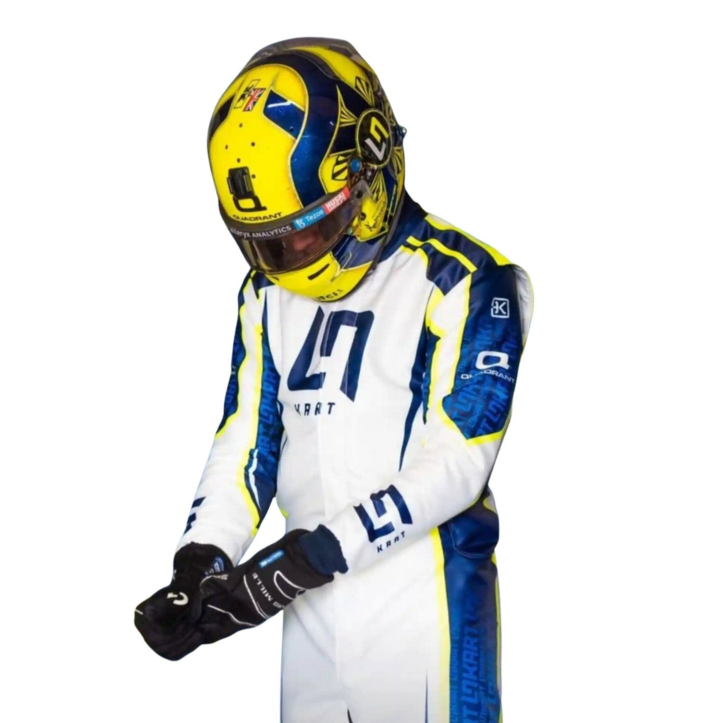 OMP Overall LN Kart Race Track Suit Side View
