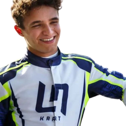 OMP Overall LN Kart Race Motorsport Suit Detail View