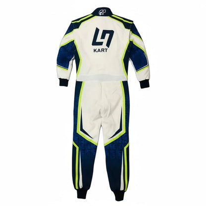 OMP Overall LN Kart Race Track Suit Full View