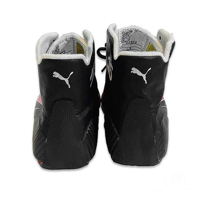 Charles Leclerc printed race attire footwear, highlighting the moulded sole and low profile. Everyday racing attire for fans who never switch off.