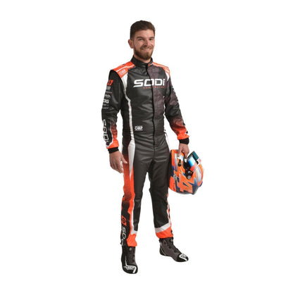 Sodi USA OMP Race Motorsport Suit Front View