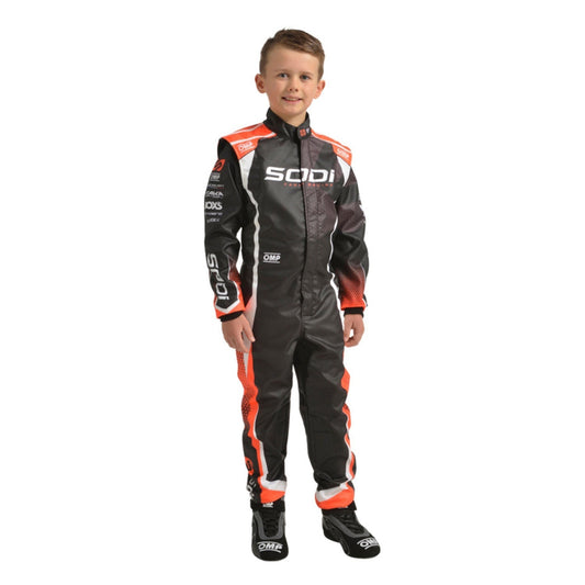 Sodi USA OMP Race Kart Suit Back View