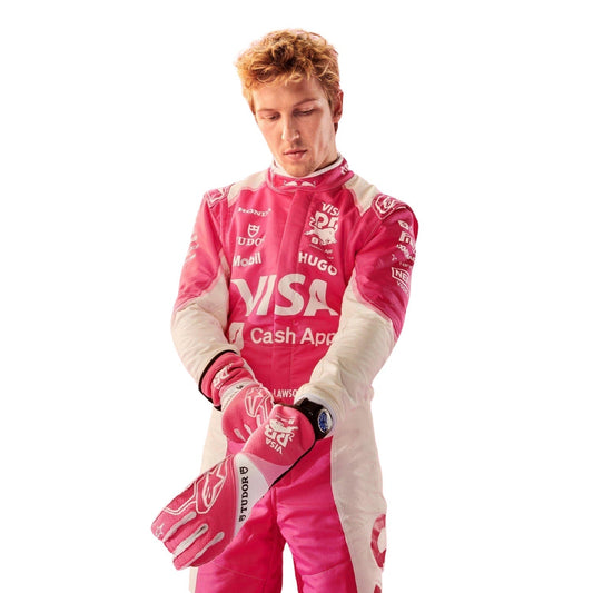Liam Lawson F1 Race VCARB Miami GP Motorsport Suit Back View