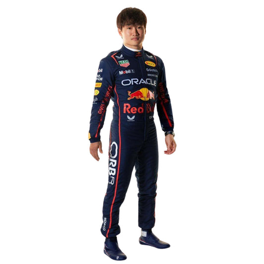 Yuki Tsunoda F1 Race Replica Red Bull Grand Prix Suit Front View
