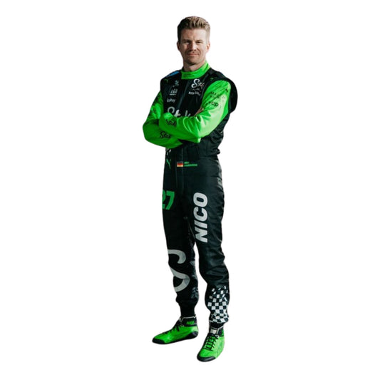 Nico Hulkenberg F1 Race Replica Kick Sauber Las Vegas Driver Suit Front View