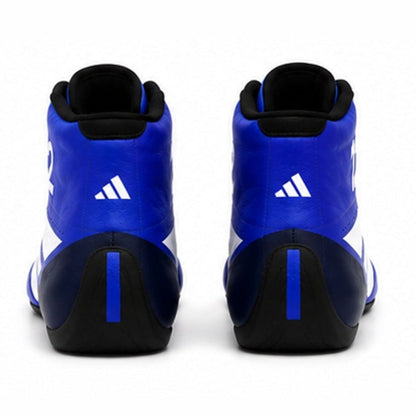 Kimi Antonelli 2026 season fan shoes, showing the heel detail and soft lining. A neat match for a printed race suit or fan attire.
