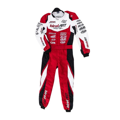 Birel Art Go-Karting Race Track Suit Front View