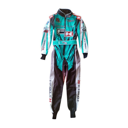 FK Go-Kart Race Track Suit Back View