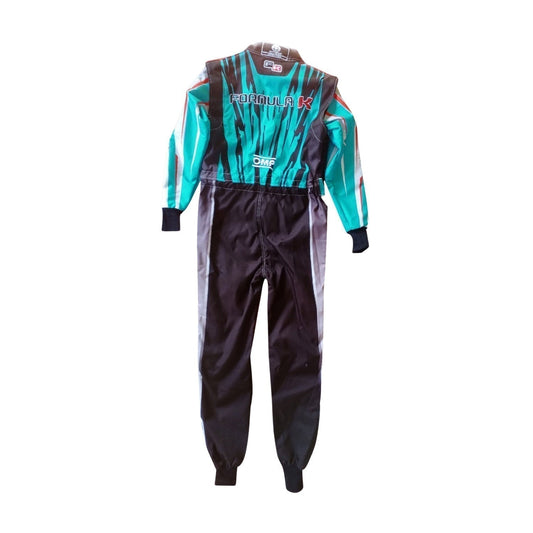 FK Go-Kart Race Karting Costume Back View