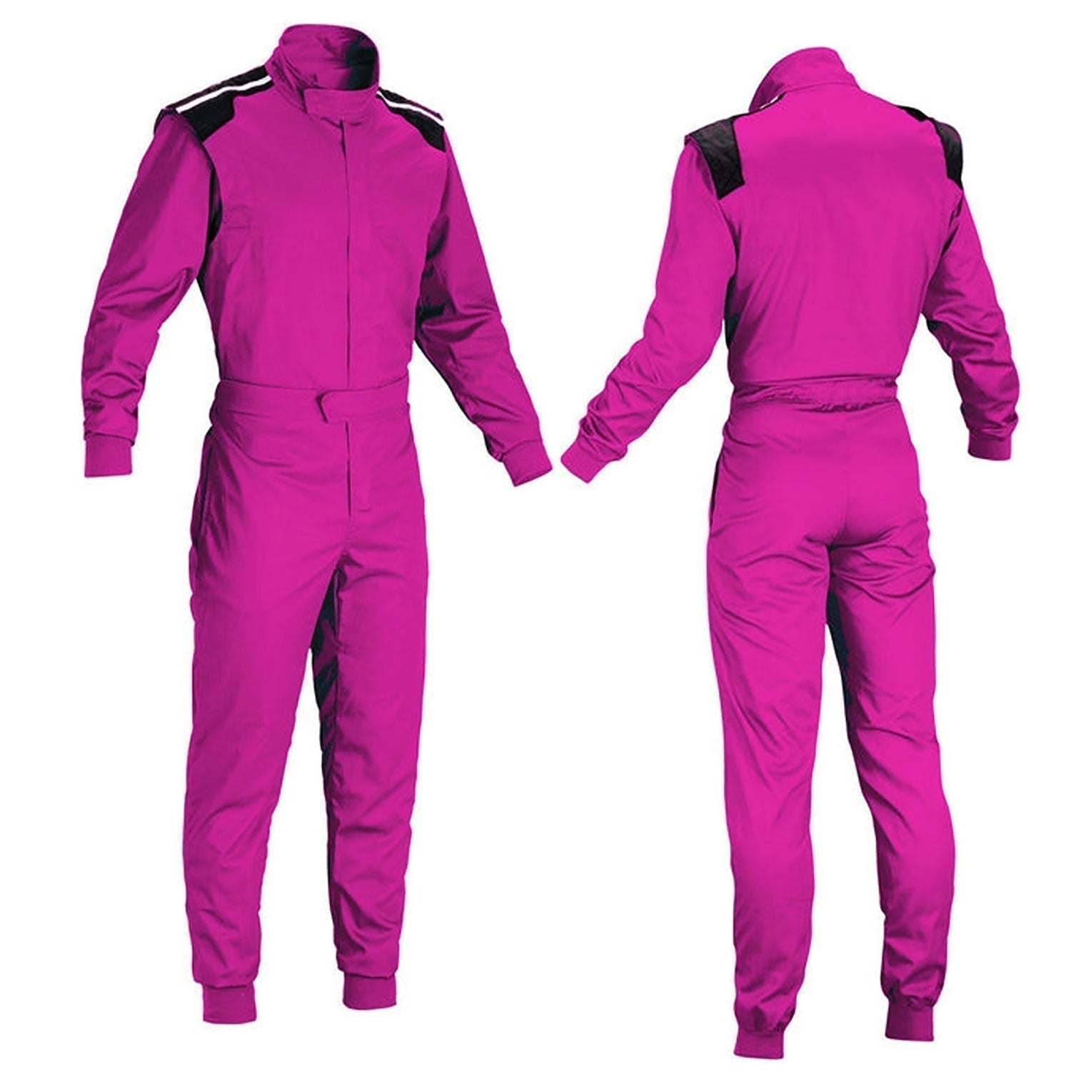 Go-Kart Race - Pink Karting Costume Front View