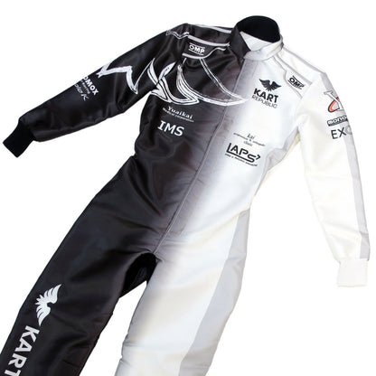 Kart Republic Go-Kart Race Motorsport Suit Back View