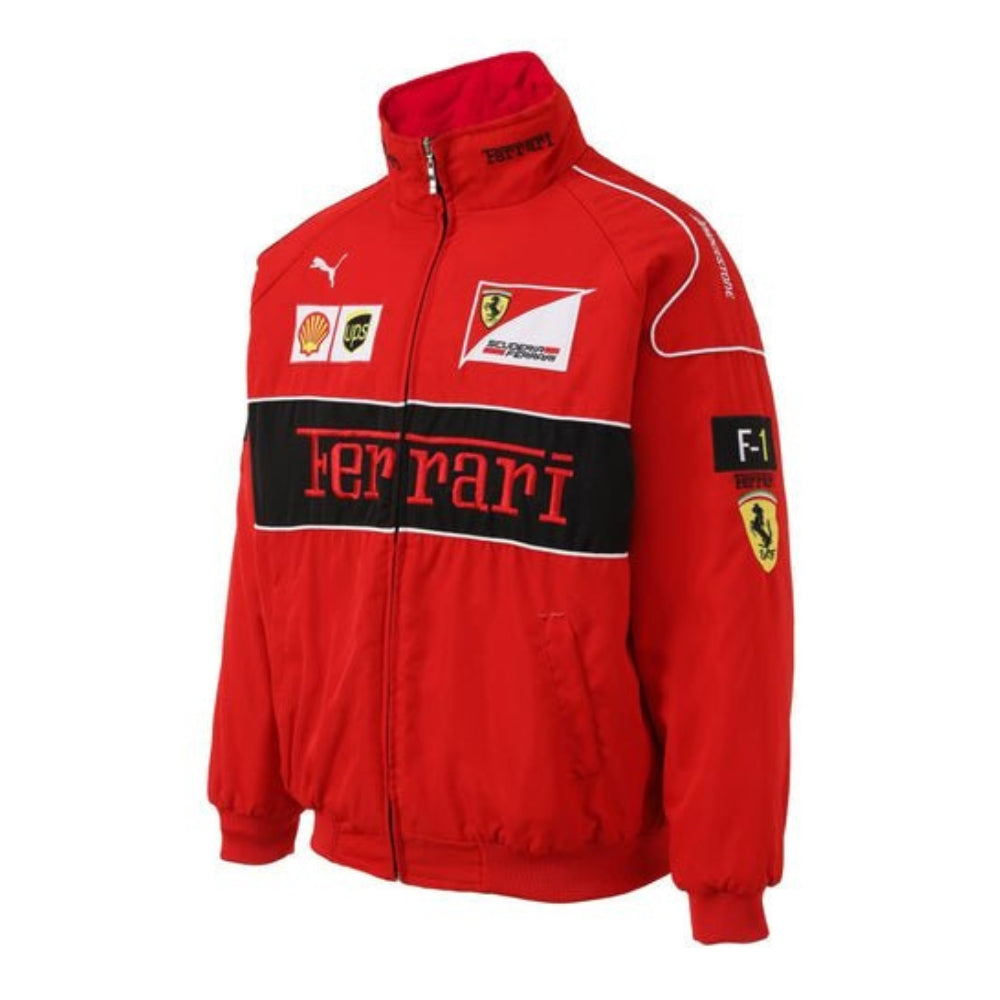 Michael Schumacher Embroidered Ferrari Jacket